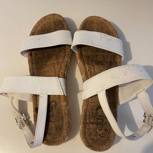 White Sandals